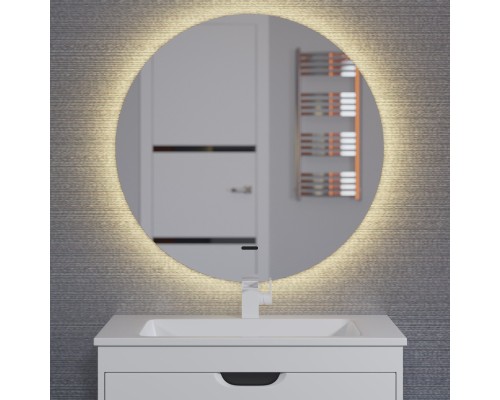 Зеркало для ванной подсветкой Uperwood Modul 80х80, круглое, сенсор/антизапотевание