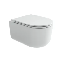 Унитаз подвесной Ceramicanova Маттео (Matteo), торнадо, 52x35x36, белый