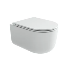 Унитаз подвесной Ceramicanova Маттео (Matteo), торнадо, 52x35x36, белый