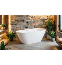Ванна из искусственного камня Flere Gloria 170x80x61 (белый матовый)