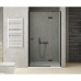 Дверь в нишу NEW TRENDY REFLEXA BLACK R 90x200 черный