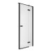 Дверь в нишу NEW TRENDY REFLEXA BLACK R 90x200 черный