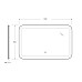 Зеркало Cezares Stylus 110 CZR-SPC-STYLUS-1100-700-TCH-WARM с подсветкой с сенсорным выключателем и подогревом