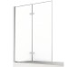 Шторка для ванны NEW TRENDY NEW SOLEO 120x140 L хром