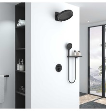 Душевой комплект Vincea Inspire встраиваемый, термостат, 2 режима, черный