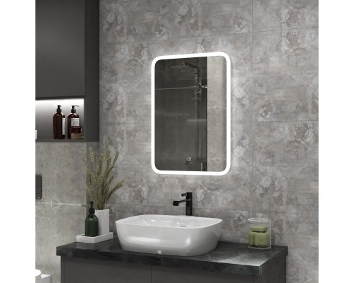 Зеркало Taliente Zled-G с LED-подсветкой, 50x70см, прямоугольное