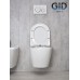 Безободковый подвесной унитаз Gid Tr2198 61107y с прочной крышкой-микролифт из дюропласта