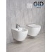 Безободковый подвесной унитаз Gid Tr2198 61107y с прочной крышкой-микролифт из дюропласта