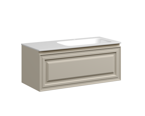 Тумба для раковины SanCos Very 100 VR100RCE цвет Beige Soft
