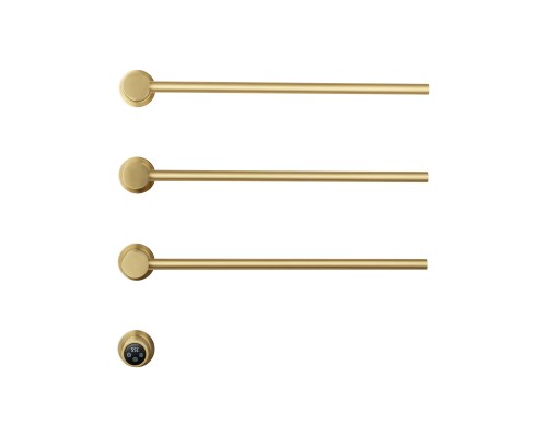 Полотенцесушитель электрический Wonzon&Woghand HAMBURG, Браш золото WW-AL313-BG