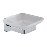 Мыльница с держателем Wonzon&Woghand, Хром