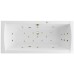 Ванна гидромассажная EXCELLENT Aquaria Lux Slim 180x80 ULTRA бронза