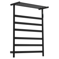 Полотенцесушитель электрический Wonzon&Woghand ESSEN, Черный матовый WW-A403-MB