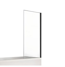 Шторка для ванны NEW TRENDY NEW SOLEO BLACK 100x140 черный