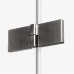 Шторка для ванны NEW TRENDY AVEXA GUNMETAL BRUSHED 130x150 R оружейная сталь