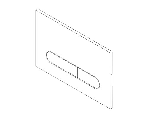Клавиша смыва BelBagno Prospero BB004-PR-BIANCO Белая