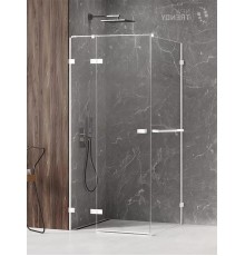 Душевое ограждение NEW TRENDY AVEXA WHITE L 90x100x200 белый