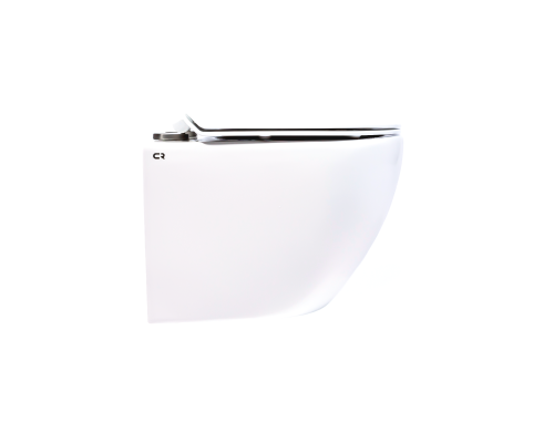 Подвесной безободковый унитаз Charus Berta EWC700-120W сиденьем микролифт