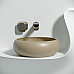 Чаша накладная круглая Ceramica Nova Element 36x36 Капучино Матовый