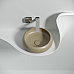 Чаша накладная круглая Ceramica Nova Element 36x36 Капучино Матовый