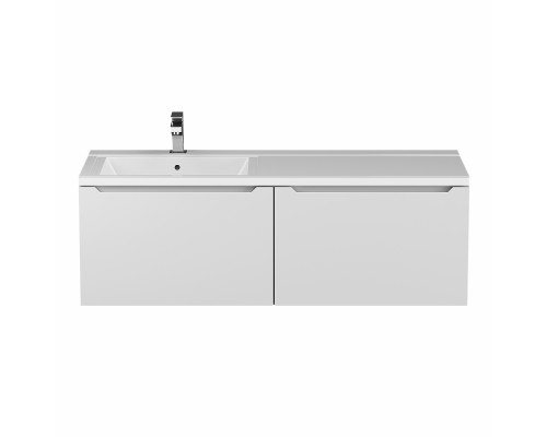 Тумба под раковину Uperwood Tanos 120 см, левая, белая