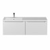 Тумба под раковину Uperwood Tanos 120 см, левая, белая