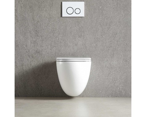 Унитаз подвесной Vincea Tornado Bien VT1-51T безободковый белый сиденье с микролифтом