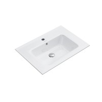 Раковина полувстраиваемая Monblan Bruno 65 Белая