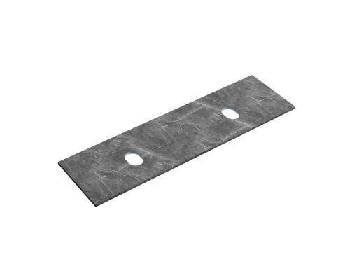 Столешница для ванной комнаты из керамогранита Sancos Black Sky 1400х460, TT140A1