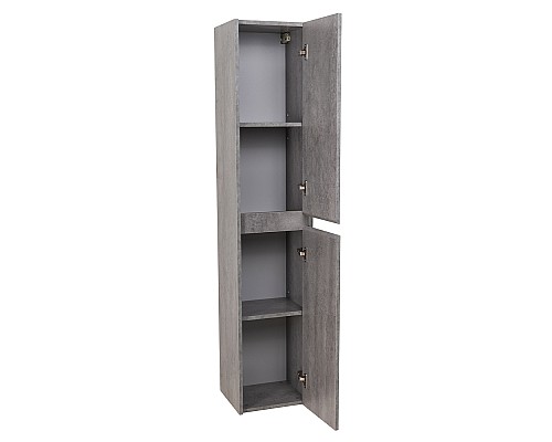 Шкаф пенал BelBagno Kraft 33 R KRAFT-1600-2A-SC-CG-R подвесной Cemento Grigio Шкаф пенал BelBagno Kraft 33 R KRAFT-1600-2A-SC-CG-R подвесной Cemento Grigio