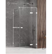 Душевое ограждение NEW TRENDY AVEXA WHITE R 80x80x200 белый