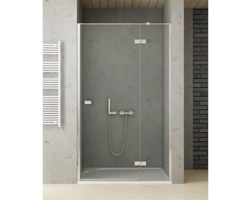 Дверь в нишу NEW TRENDY REFLEXA R 110x200 хром