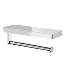 Полотенцедержатель Black&White Gravity, GA-9603C, с полкой, хром