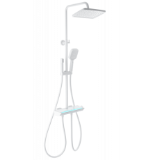 Душевая система с термостатом Wonzon&Woghand, Белый матовый