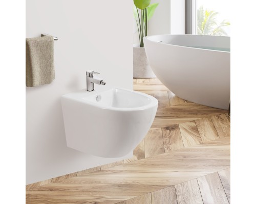 Биде BelBagno Sfera-R BB046BH подвесное Белое