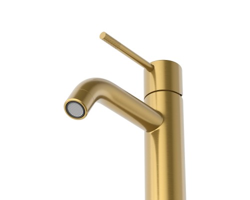 Смеситель для раковины Cezares Relax RELAX-LS1-BORO Брашированное золото