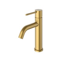 Смеситель для раковины Cezares Relax RELAX-LS1-BORO Брашированное золото