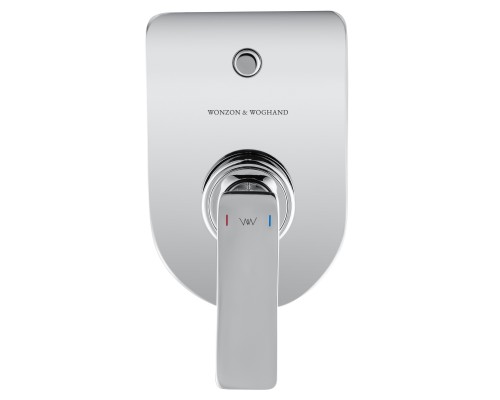 Смеситель для ванны встраиваемый Wonzon&Woghand SHARK, Хром WW-483700-CR