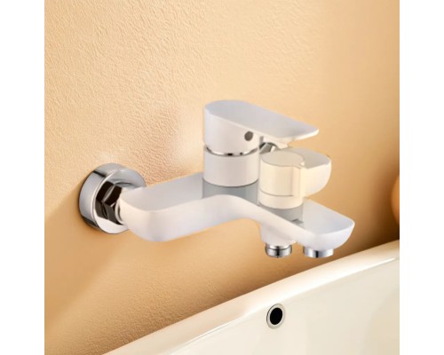 Набор для ванны 3 в 1 Rimero RM6007WC Белый/хром