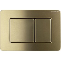 Кнопка смыва Charus Robusto FP.310.BTG.05 брашированное золото