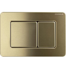Кнопка смыва Charus Robusto FP.310.BTG.05 брашированное золото