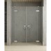 Дверь в нишу NEW TRENDY REFLEXA 180x200 хром