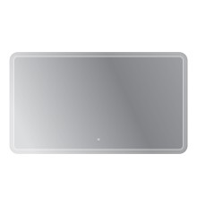 Зеркало Cezares Duet 140 CZR-SPC-DUET-1400-800-LED-TCH с подсветкой с лазерной гравировкой и сенсорным выключателем
