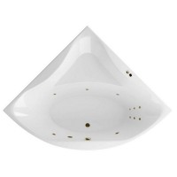 Ванна гидромассажная EXCELLENT Glamour 150x150 LINE бронза