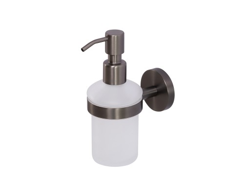 Дозатор для жидкого мыла Cezares Relax RELAX-SOIS-V-GM Оружейная сталь