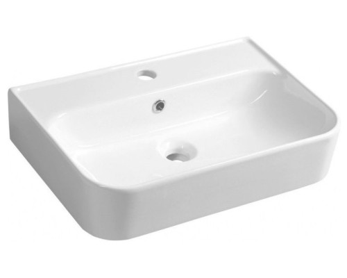 Раковина накладная ISVEA SistemaU 55см, белая 10PL53055SV