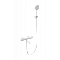 Смеситель для ванны с душем и термостатом Wonzon&Woghand, Белый матовый