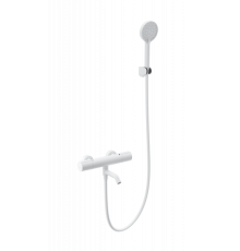 Смеситель для ванны с душем и термостатом Wonzon&Woghand, Белый матовый