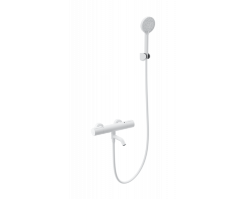 Смеситель для ванны с душем и термостатом Wonzon&Woghand, Белый матовый