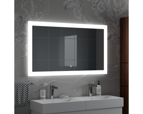 Зеркало Континент Relax 1200х800 ЗЛП472 с подсветкой с сенсорным выключателем